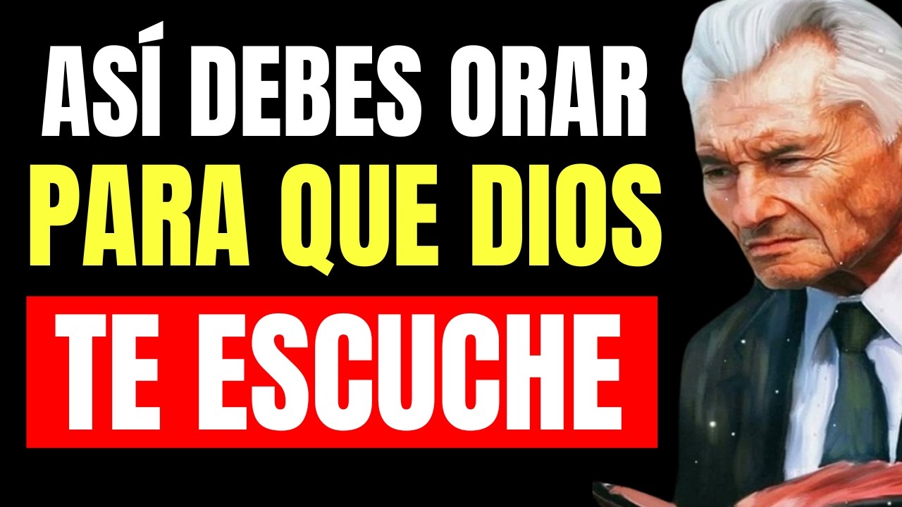 ASÍ DEBES ORAR PARA QUE DIOS TE ESCUCHE - Yiye Ávila