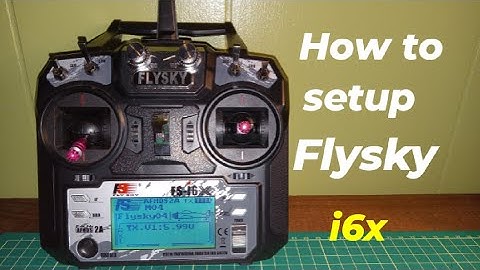 Setting up my FLYSKY i6x (with throttle hold and dual rates)