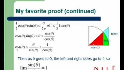 Derivatives of Trig Functions