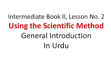 Using the Scientific Method General Introduction #TheLiteraryLinguist