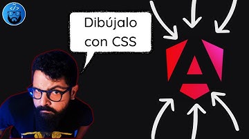 Te enseño a hacer el nuevo logo de #Angular 17 con #CSS - #programacionenespañol