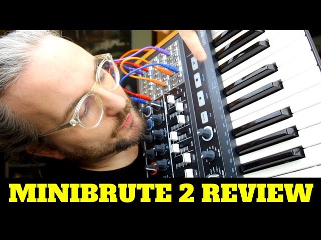 Аналоговый синтезатор Arturia MiniBrute 2 Noir Edition