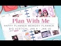 Memory Plan With Me | Big Happy Planner | Jan 4 - Jan 10