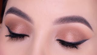 Soft Classy Brown Eye Makeup Tutorial For Work / School / Any Occasion screenshot 4