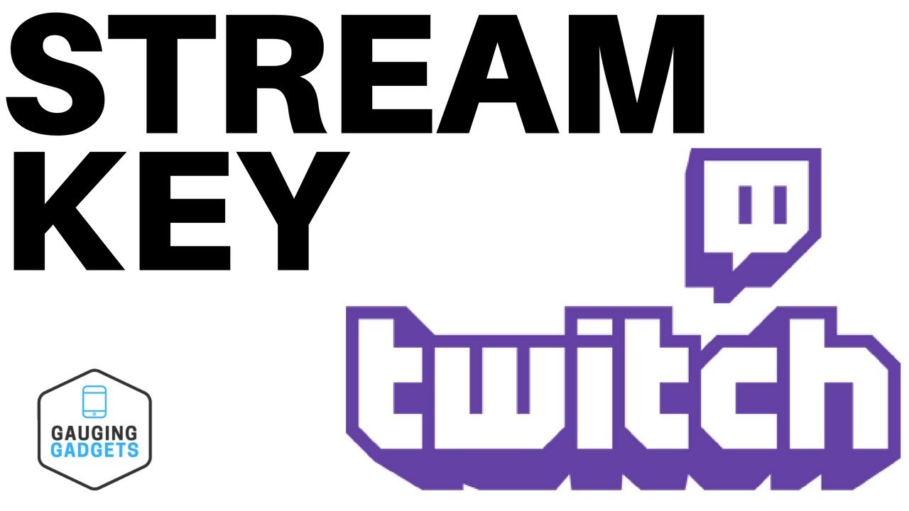 How To Find Your Twitch Stream Key Twitch Tutorial Youtube