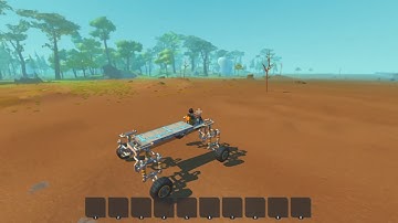 Scrap Mechanic- Dune Buggy Inspired Suspension (Creative Test)