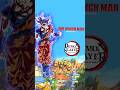 Goku vs One punch man and Demon Slayer