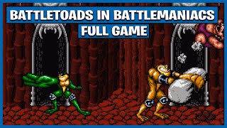 SNES Gameplay - Battletoads in Battlemaniacs [2 Players] [100%]