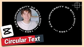 Create Curved (Circular) Text in CapCut | Android & iPhone Tutorial