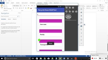 android recyclerview search filter functionality