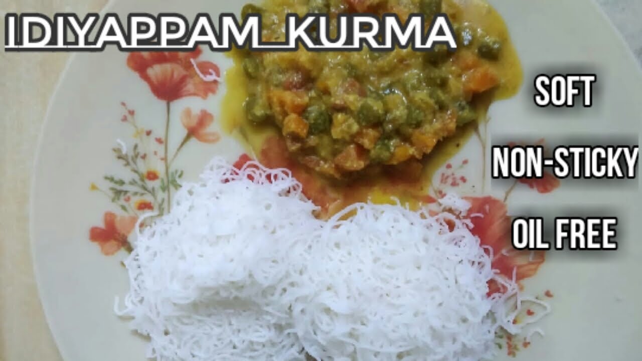 Idiyappam kurma இடியாப்பம் side dish for Idiyappam Nool puttu