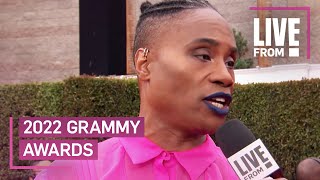 Billy Porter Shares the Power of Authenticity at Grammys 2022 | E! Red Carpet & Award Shows