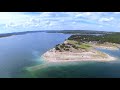 Aerial View of Bob Wentz Park and Windy Point - Lake Travis 2021 [4k drone]