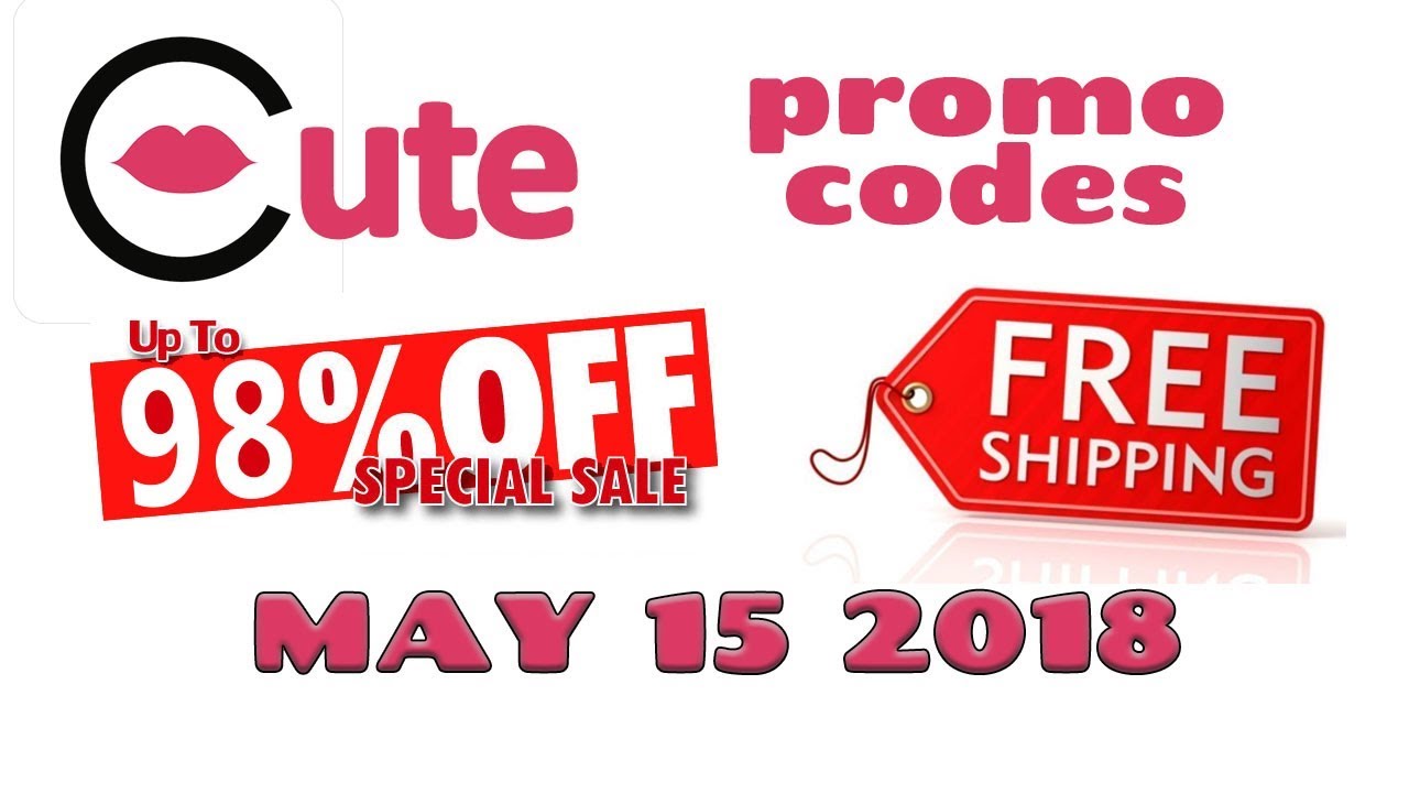 CUTE App Promo Codes For New & Existing Customers 💵 98% OFF 🌟 Free ...