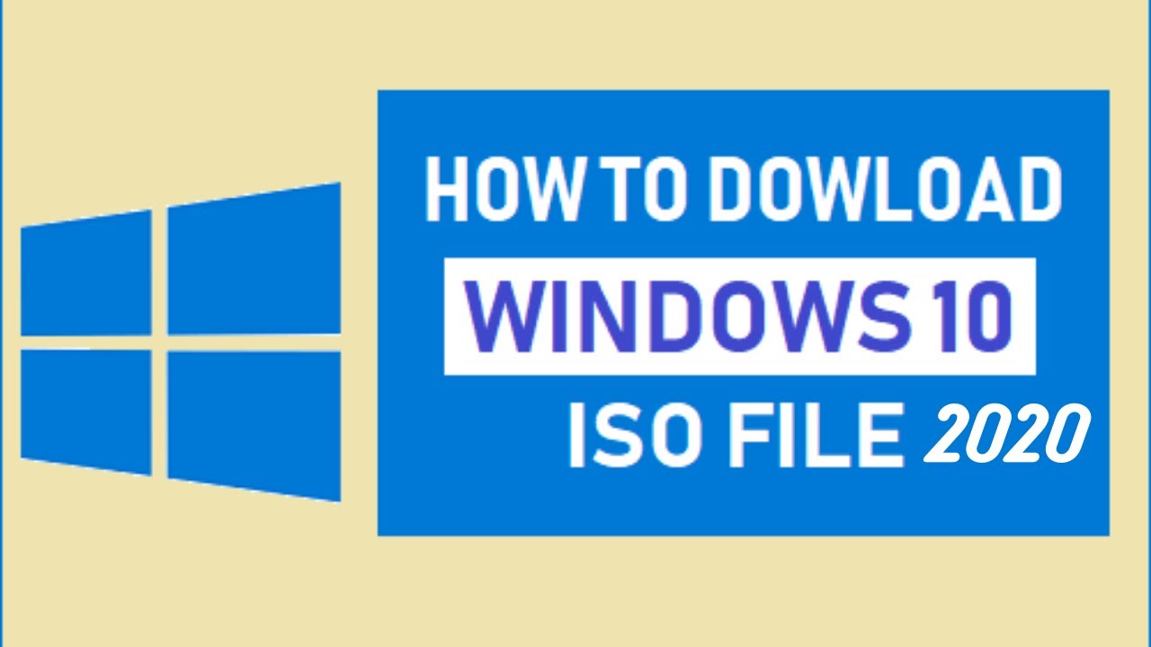How To Download Latest Windows 10 ISO File For FREE - YouTube