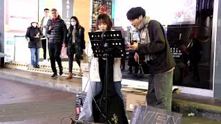 Busking旺角雅蘭中心對開@TK from 凛として時雨_Unravel+ADO_WHERE THE WIND BLOWS-Cover|20240126