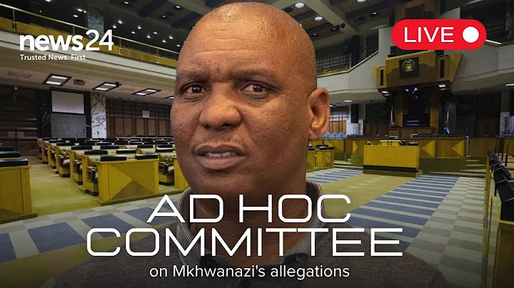 WATCH LIVE | Senzo Mchunu's chief of staff Cedric Nkabinde appears before Ad Hoc Committee