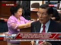 SONA: Lamat sa relasyon nina Enrile at Santiago, lumantad sa publiko noong tinalakay ang RH Bill
