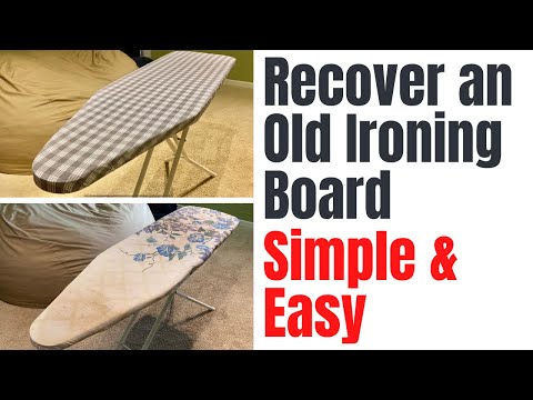 changing the padding on your ironing board--a quick how-to