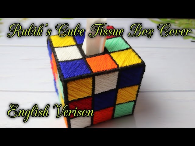 Boîte à mouchoirs Rubiks Cube