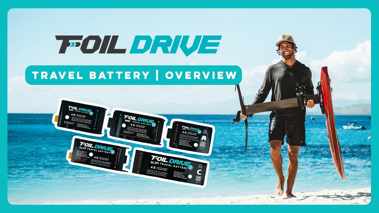 Foil Drive Slim Travel Battery | Foil Drive