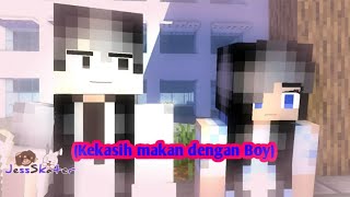 Minecraft Animation Lovers Meal With Boy Kekasih Makan Dengan Boy Jess X Boy