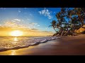 Calm Background Relaxing Music with Ocean and  Bird Sounds