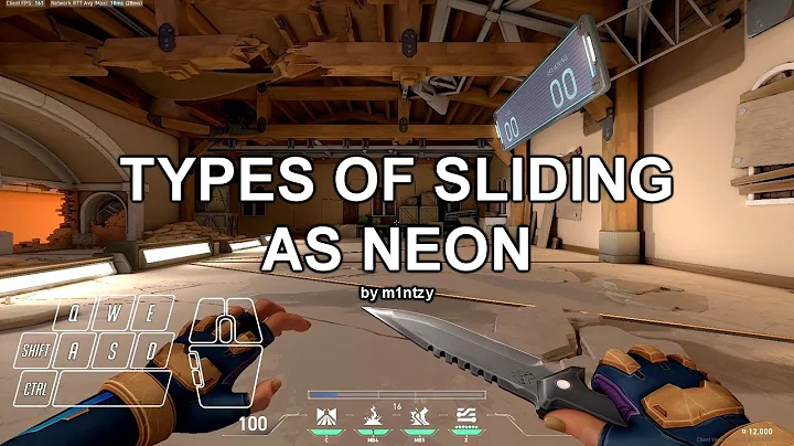 Slide Backwards as Neon in Valorant