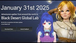 Black Deser Global Lab patch notes January 31st 2025 "Sailing rework part 1"