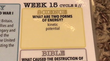 Week 15 two forms of energy