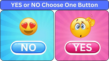 Choose One Button YES or NO   #youtube #video #videos #fun #challenge #youtubevideo #youtubechannel