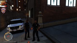 GTA IV - LCPDFR 1.1🚔 - LCPD/NYPD - Large Disturbance | Shootout | Officer Down - 4K