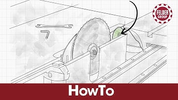 Installing the scoring unit | Felder Group HowTo