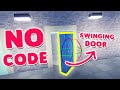 How to Make a Swinging Door in Roblox Studio with NO SCRIPT (Beginner Friendly Tutorial)