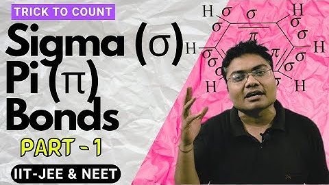 Sigma and Pi bonds| Trick to count sigma & pi bonds| Organic Chemistry Tricks & Tips| IIT-JEE & NEET