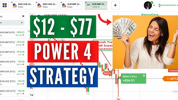 Compound Live Trades With Power 4 Strategy - [Binary Option 2021]