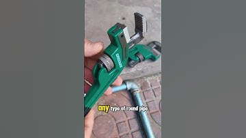 How to easily create internal threads in plastic pipes!  #plumbingtech #plumber