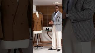 3 Key Things to Look out for When Purchasing a DoubleBreasted Suit/Jacket #shorts