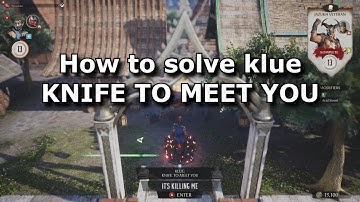 MK1 Invasions - How to solve klue KNIFE TO MEET YOU in Sun Do Festival mesa