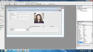 VB6 Connecting Access using ADO and DataGrid Part2 (Profile Pics)