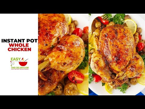 How to Cook a Whole Chicken in the Instant Pot (for easy meal prep!)