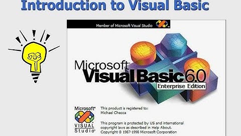 Introduction to Visual basic (VB) Class 8th | Chapter -8 | Part 1 | #computer #videos