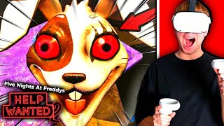 SUNDAL JSEM SI VANNY MASKU A TOTO SE STALO ... 😨 | FNAF Help Wanted 2