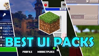 BEST UI & GUI RESOURCE PACKS FOR Minecraft PE