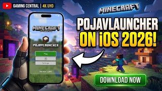 PoJav Launcher No Computer Download Tutorial ✅ Get Minecraft Java On Your Phone! (iOS/Android) screenshot 3
