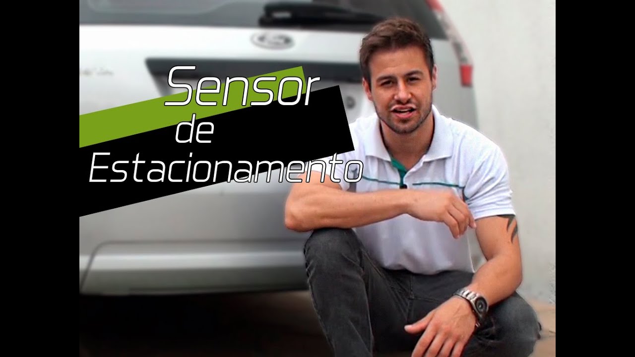 Parking Sensor Kit de sensor de estacionamento led para carro, detector  automático, sistema de monitor de radar de backup reverso com 4 sensores