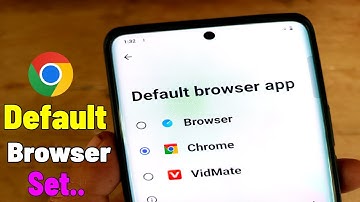 How to Set Default Google Chrome Browser on Android | 2025