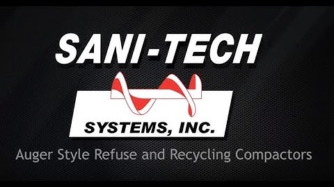 Sanitech Systems Auger Compactor