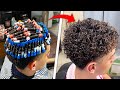 How I Got CURLY Hair (Perm Tutorial)