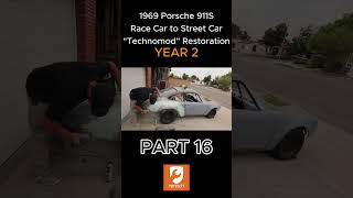 PART 30 | 1969 Porsche 911 S Race Car to Street Car Restoration | #shorts #porsche #restoration
